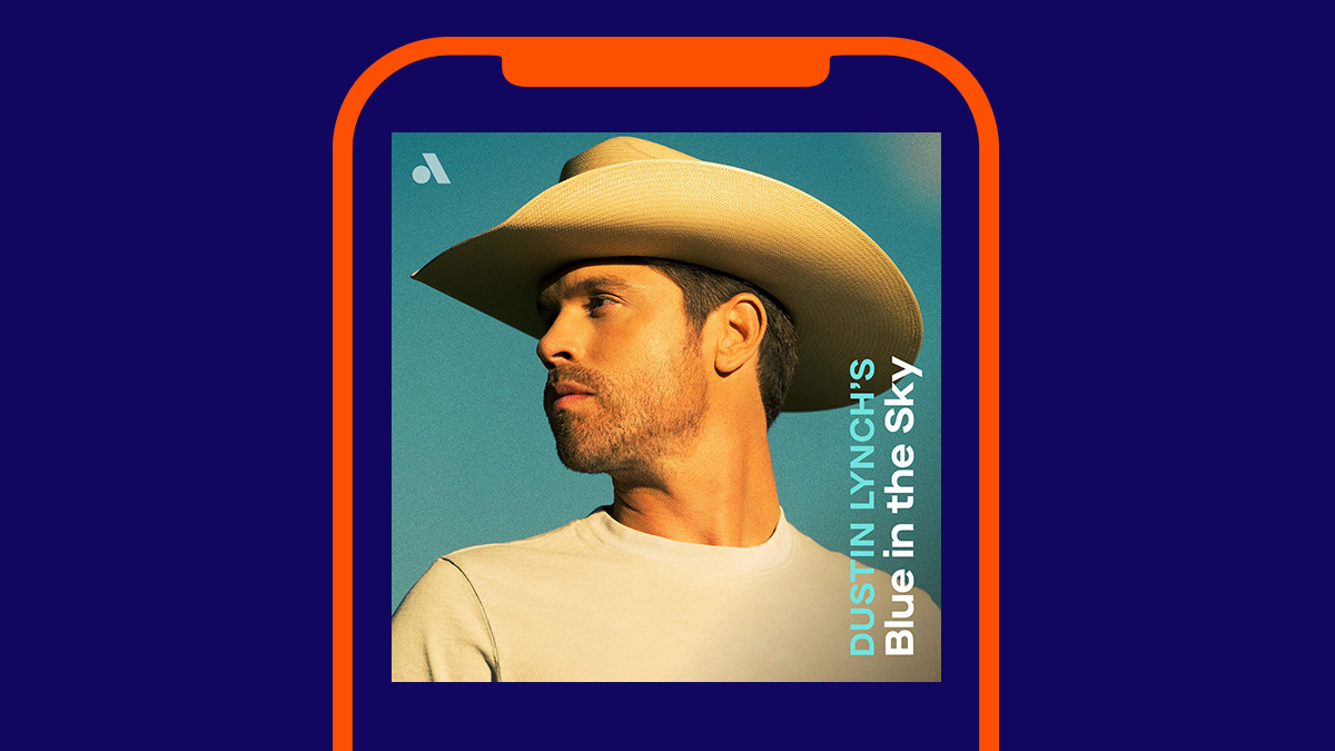 Listen to Dustin Lynch's Blue In The Sky on Audacy