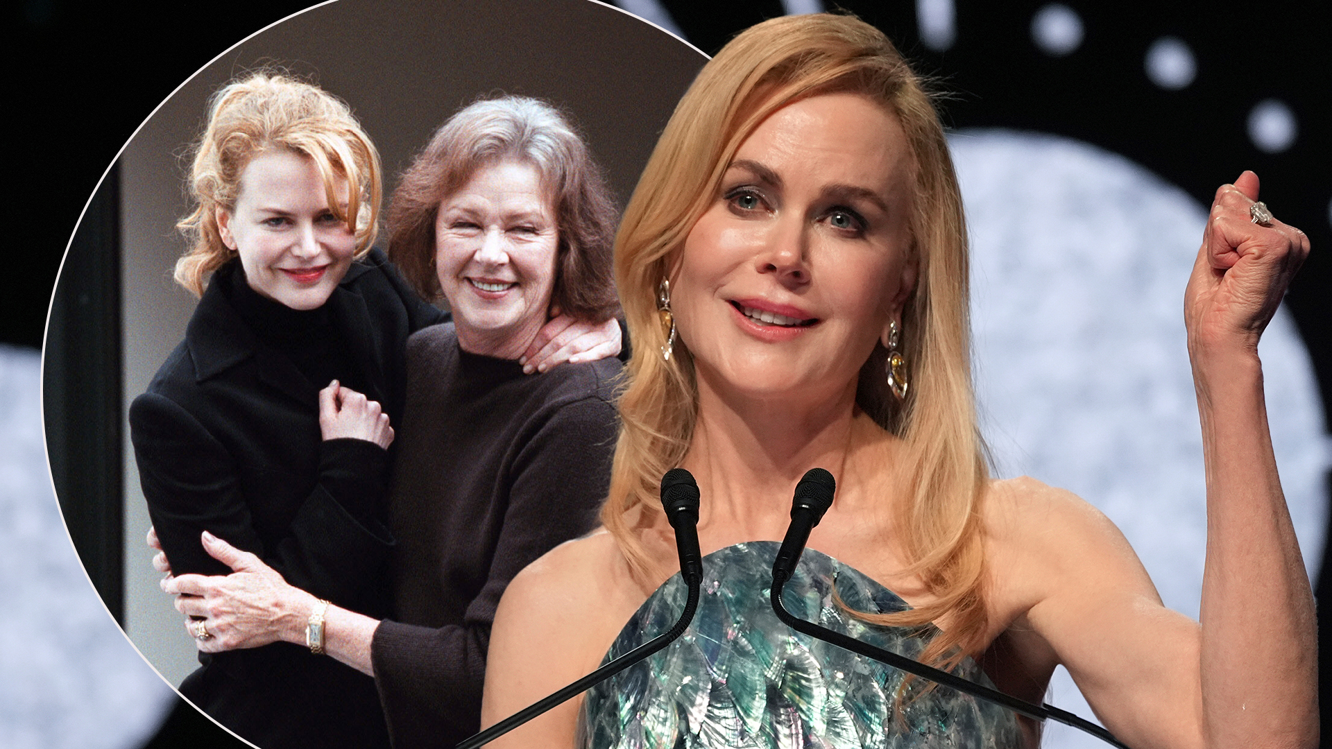 WATCH Nicole Kidman's tearful tribute to late mother