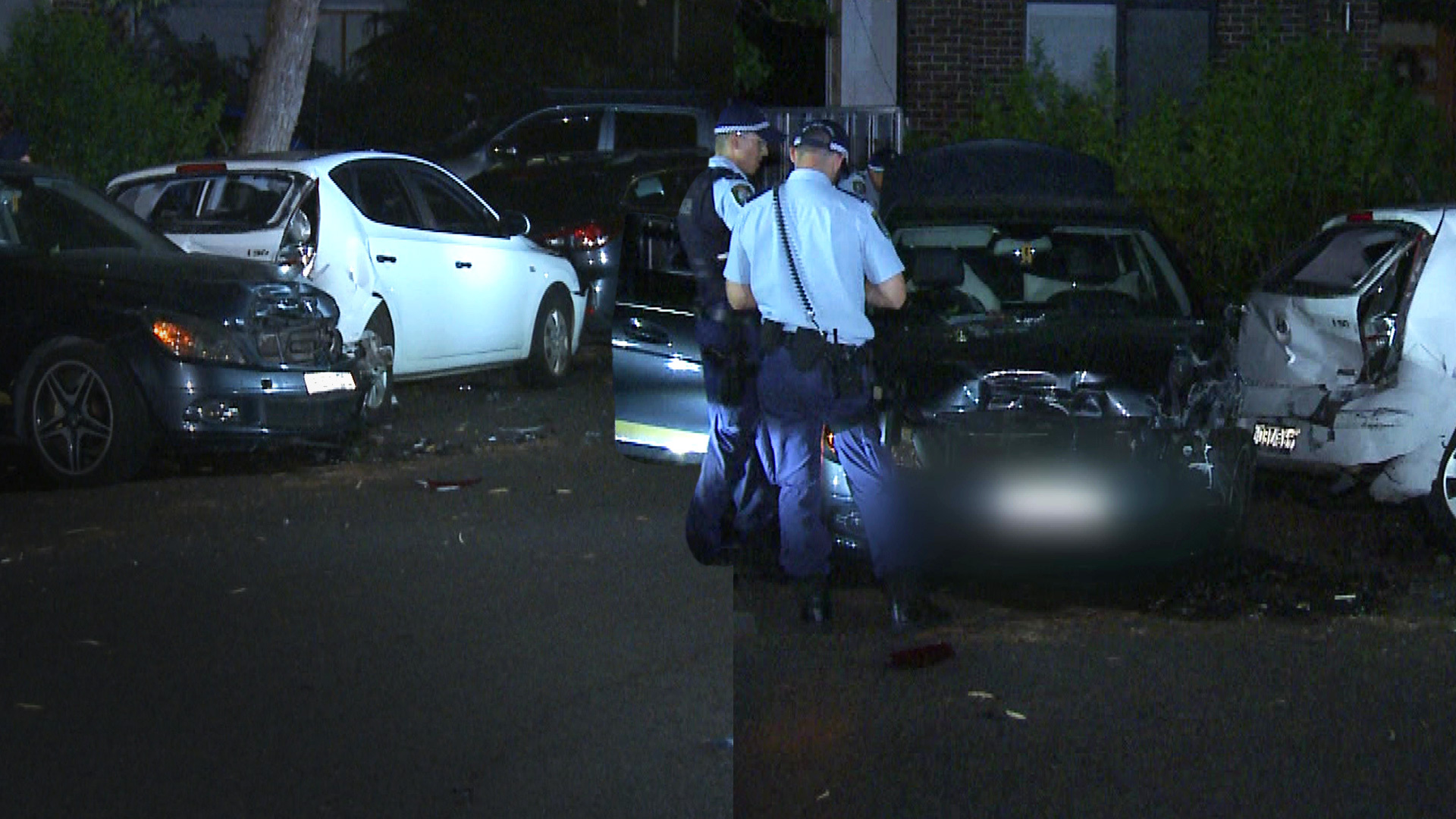 Man charged after crashing into parked cars during police chase: 9News ...