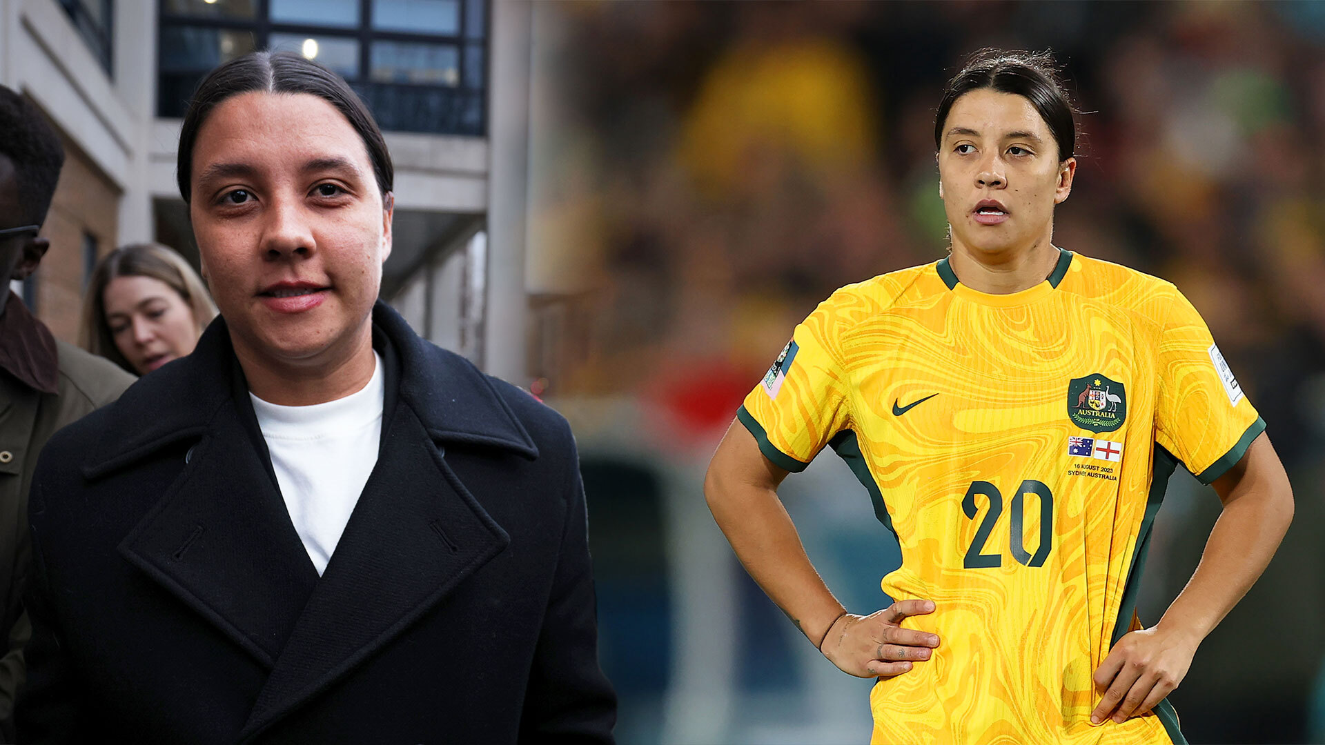 WATCH: Sam Kerr fronts court in London